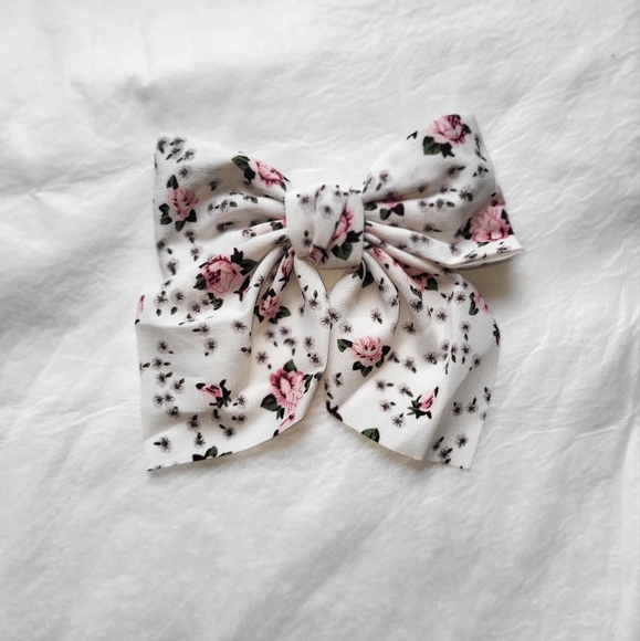 Hairpins Three-Layer fabric bow - Picture 2 of 8